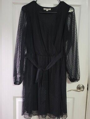 Inspired Hearts Black Dress